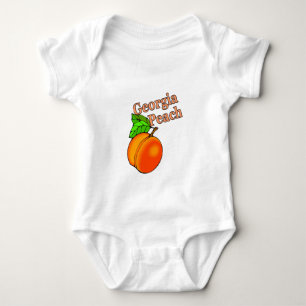 Body Para Bebê Pêssego de Geórgia