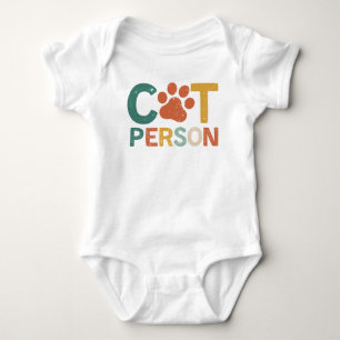 Body Para Bebê Pessoa de Gato Patas Pais