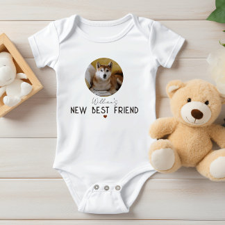 Body Para Bebê Pet Photo Baby Personalizado - Amigo Personalizado