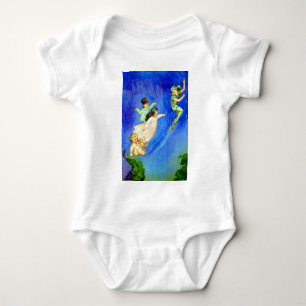 BODY PARA BEBÊ PETER PAN, WENDY, JOHN E MICHAEL VOAM AFASTADO
