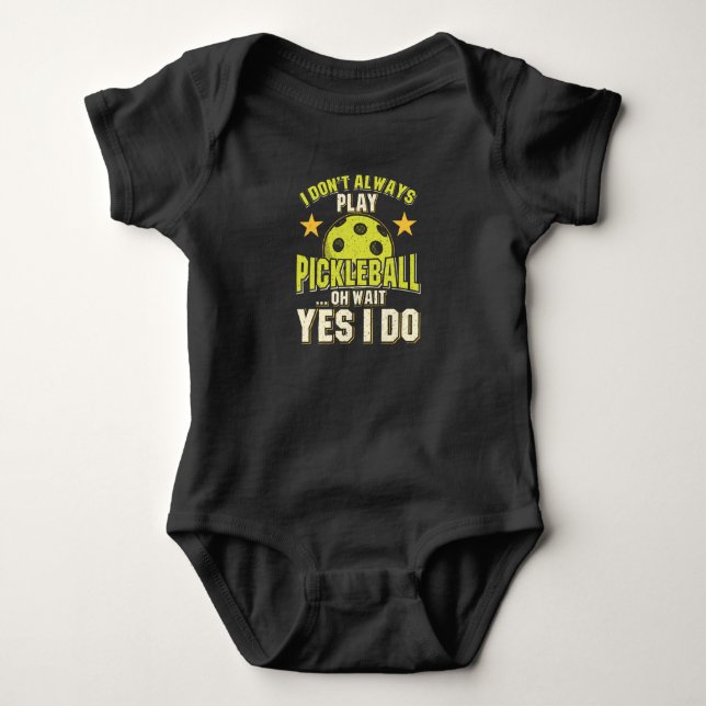 Body Para Bebê Picleball (Frente)