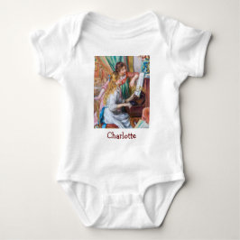 Body Para Bebê Pierre Auguste Renoir - Jovens Meninas no Piano