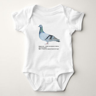 Body Para Bebê Pigeon by NuancesdePigeon