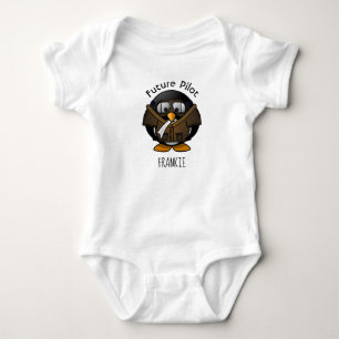 Body Para Bebê Piloto Futuro