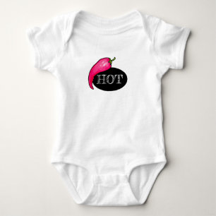 Body Para Bebê Pimenta de pimentão