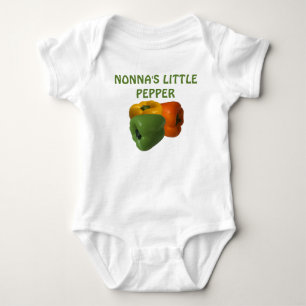 Body Para Bebê Pimentinha da Nonna