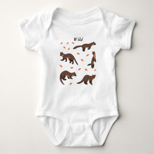 Body Para Bebê Pine Martens