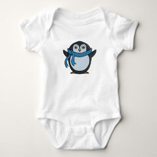 Body Para Bebê Pinguim Cujo