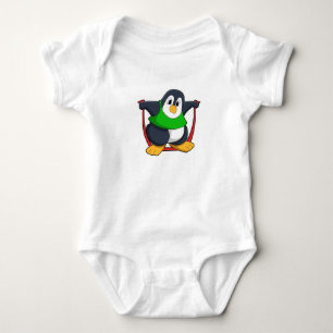 Body Para Bebê Pinguim em Malhação com cabo de navegação.PNG