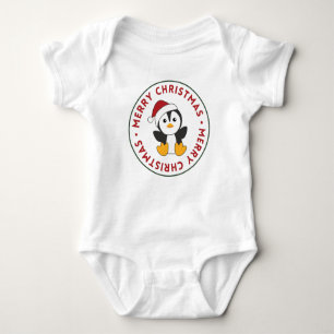 Body Para Bebê Pinguim Natal Neve Pinguins de Pinguins