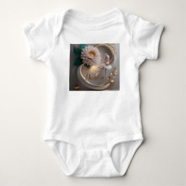 Body Para Bebê Pink Ballet Art – Personalized