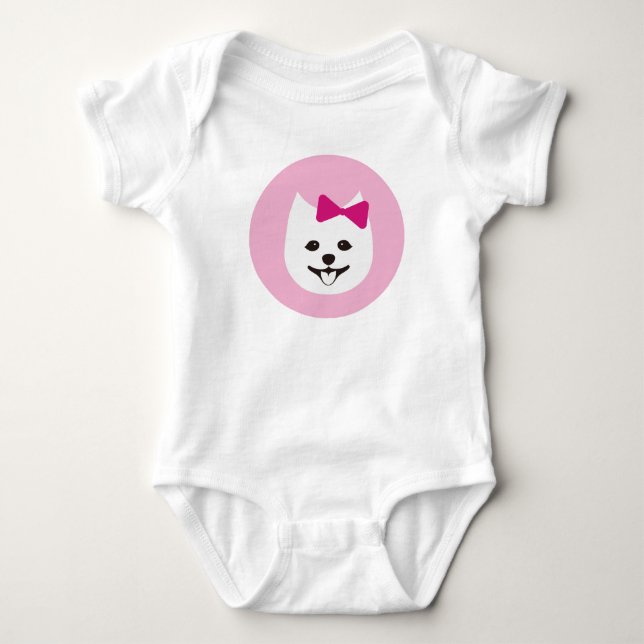 Body Para Bebê Pinky Sra.Q (Frente)