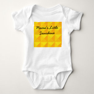 Body Para Bebê Pirâmides Douradas