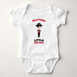 Body Para Bebê Pirata Boy Little Brother