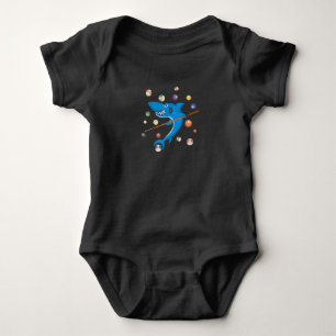 Body Para Bebê Piscina do Billiard Shark 8 - Mesa do Ball Player