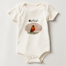 Pisco de peito vermelho animal do americano do