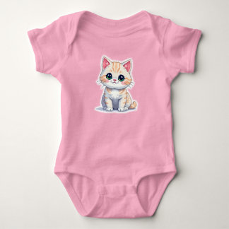 Body Para Bebê Pixel art kitten