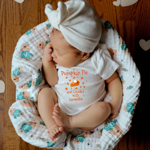 Body Para Bebê Pizza de Abóbora e Cuddles