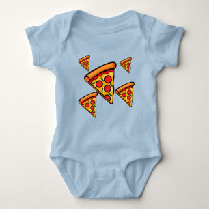 Body Para Bebê Pizza Sexta-Design - Bebê Jersey Bodycase