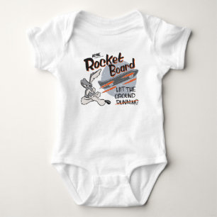 BODY PARA BEBÊ PLACA FOGUETE ACME WILE E. COYOTE™