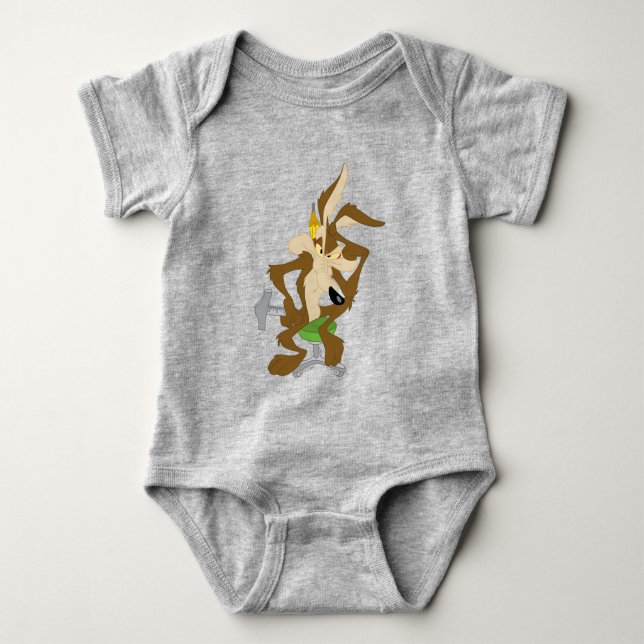 Body Para Bebê Planejamento do WILE E. COYOTE™ (Frente)