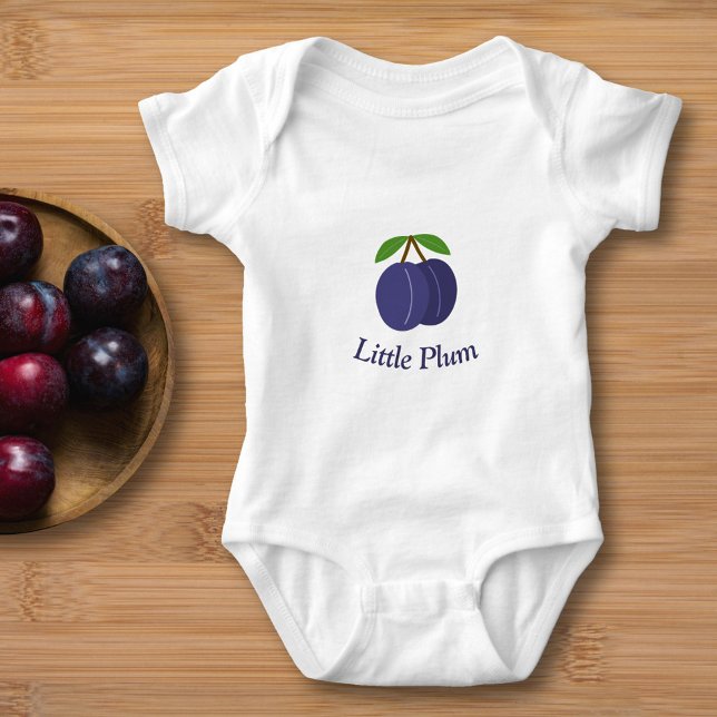 Body Para Bebê Pluma (Plum Baby Bodysuit)