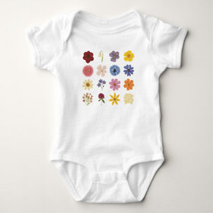 Body Para Bebê Poder das Flores