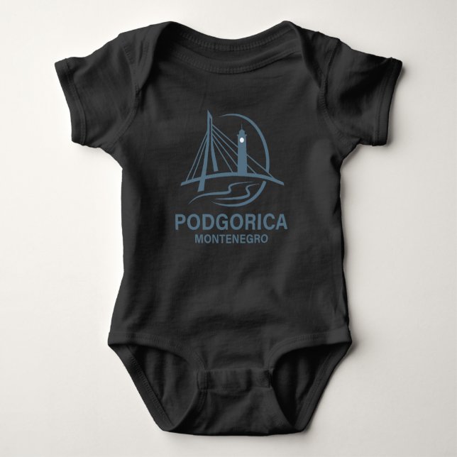 Body Para Bebê Podgorica Montenegro Europa (Frente)