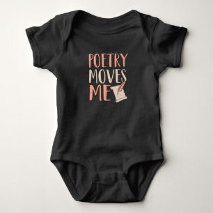 Body Para Bebê Poesia me move