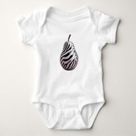 Body Para Bebê Poire Zèbre – Zebra Pear