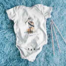 Body Para Bebê Poise do Pelicano