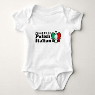 Body Para Bebê Polonês italiano