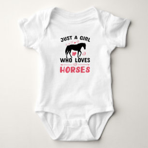 Body Para Bebê Pony Cowgirl Princess Equestrian Western Horse