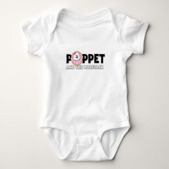 Body Para Bebê Poppet e Wolfpack (Frente)