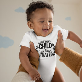 Body Para Bebê Por Essa Criança, Nós Rezamos
