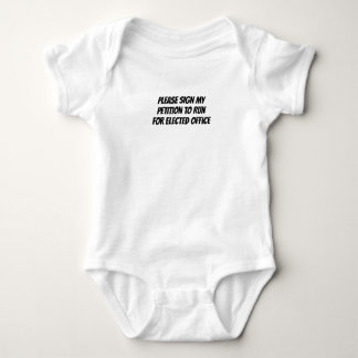 BODY PARA BEBÊ POR FAVOR, ASSINEM A MINHA PETIÇÃO PARA CORRER PAR