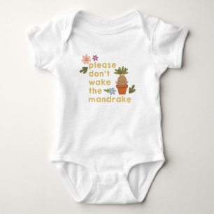 Body Para Bebê Por Favor Não Acorde A Mandrágora
