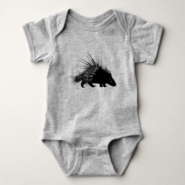 Body Para Bebê Porco- Spiky (Frente)