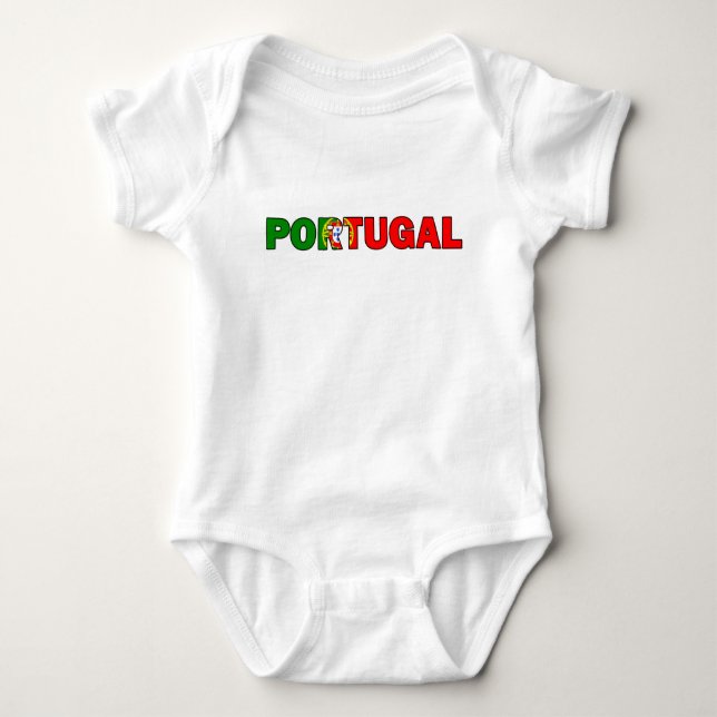 Body Para Bebê Portugal (Frente)