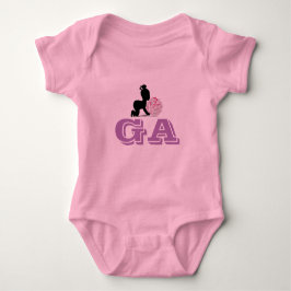Body Para Bebê Posição feita sob encomenda do jogador do Netball