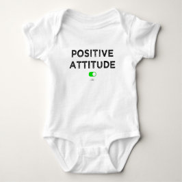 Body Para Bebê Positiva atitude - Body bebé