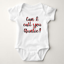 Body Para Bebê Posso Ligar para a Tia