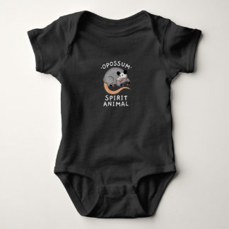 BODY PARA BEBÊ POSSUM ESPÍRITO ANIMAL