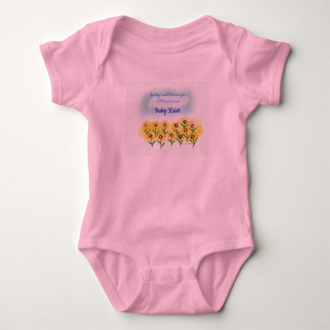 Body Para Bebê Pouco cutie (Frente)