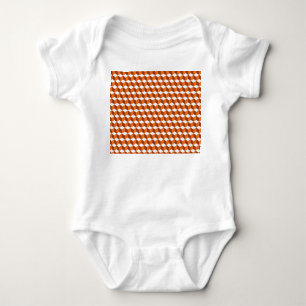 Body Para Bebê Praça Laranja: Fundo de Vintage Abstrato