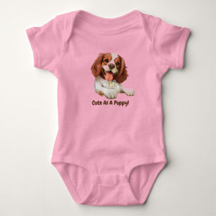 Body Para Bebê Precioso Puppy Baby One-Piece Jumper Bodyfit
