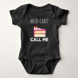 Body Para Bebê Preciso De Um Bolo Me Chame De Humor Engraçado De
