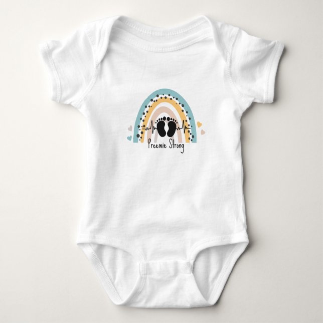 Body Para Bebê Preemie Strong (Frente)