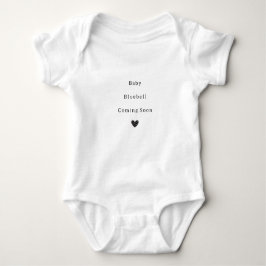 Body Para Bebê Pregnancy Announcement Baby Family Name Romper