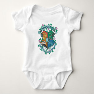 Body Para Bebê Prender Floral HOGWARTS™